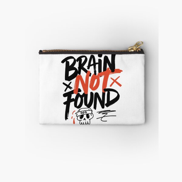 Item preview, Brain Not Found 404 Error designed and sold by IslandTyped.