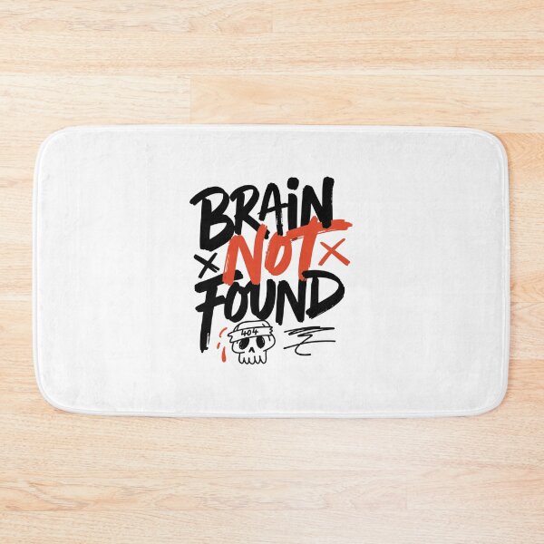 Item preview, Brain Not Found 404 Error designed and sold by IslandTyped.