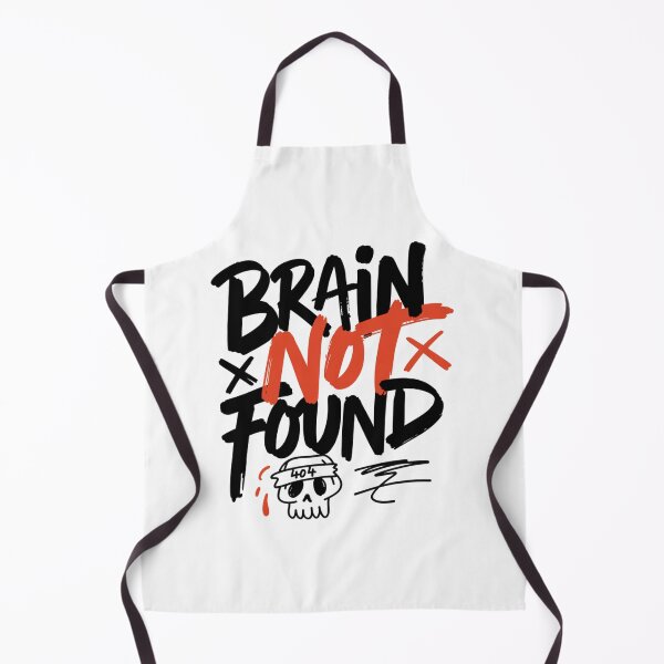 Item preview, Brain Not Found 404 Error designed and sold by IslandTyped.
