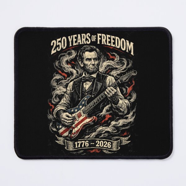 Item preview, Abraham-Lincoln-Playing-Guitar designed and sold by jolihanot.