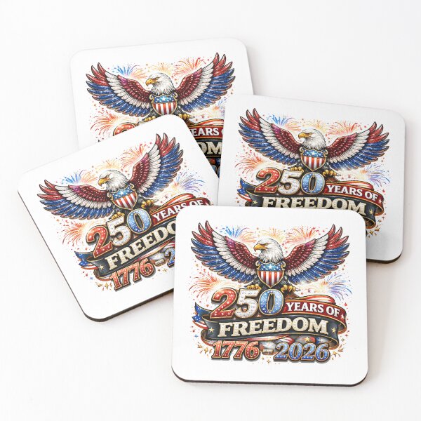 Item preview, USA 250 Years Freedom Design, Patriotic Eagle American Flag 1776–2026 Independence Celebration designed and sold by Polarisofficial.