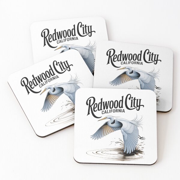 Item preview, Redwood City California: White Egret Splash designed and sold by CircinusStore.