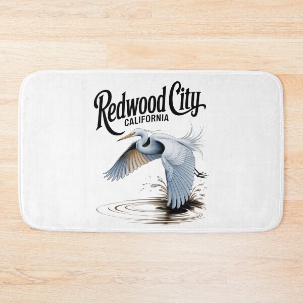 Item preview, Redwood City California: White Egret Splash designed and sold by CircinusStore.
