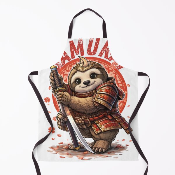 Item preview, Cute Samurai Sloth designed and sold by AnikiBenj.