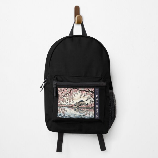 Item preview, Tidal Basin Cherry Blossoms Washington DC Ukiyo-e designed and sold by Fenay Designs.