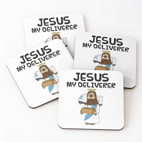 Item preview, Jesus My Deliverer, Christian Delivery Driver Church Funny designed and sold by doodlerob.