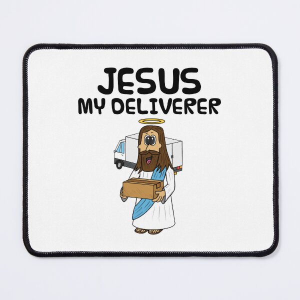 Item preview, Jesus My Deliverer, Christian Delivery Driver Church Funny designed and sold by doodlerob.