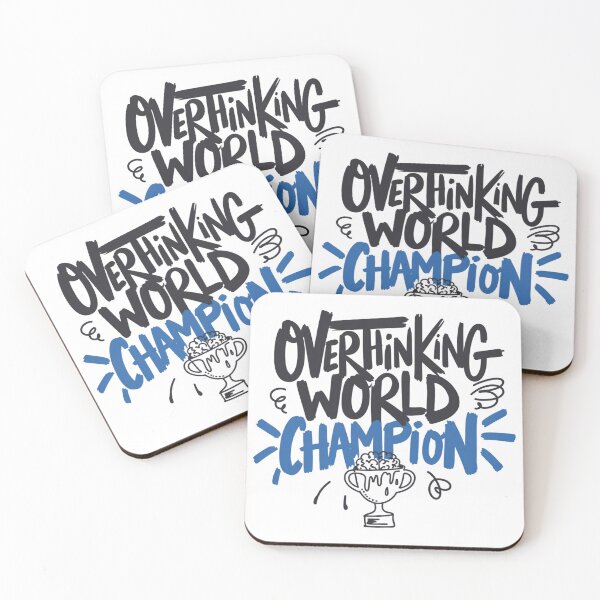 Item preview, Overthinking World Champion Aesthetic designed and sold by IslandTyped.