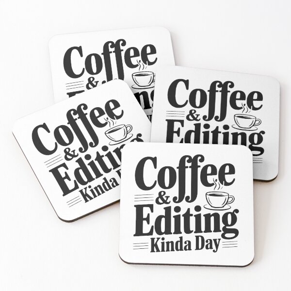Item preview, Coffee & Editing Kinda Day designed and sold by Frank Ring.