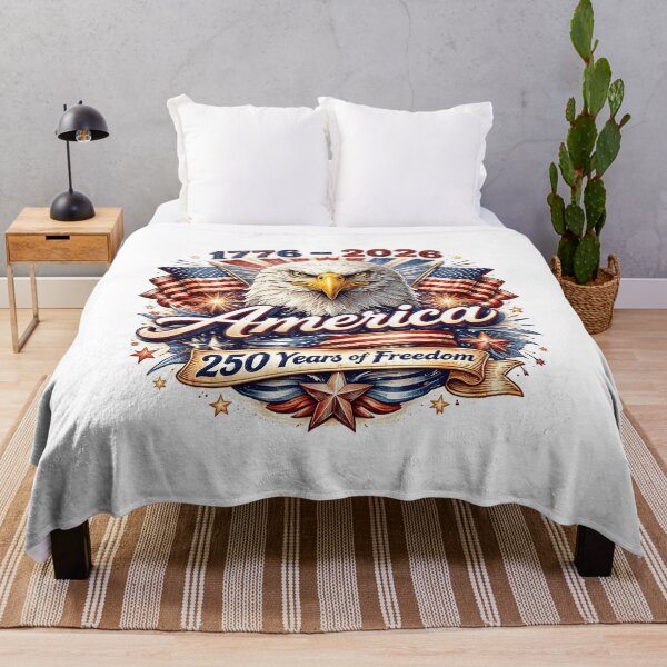 Item preview, USA 250 Years of Freedom Design, Patriotic Vintage American Flag 1776–2026 Independence Celebration designed and sold by Polarisofficial.