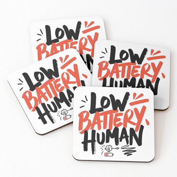 Item preview, Low Battery Human Aesthetic designed and sold by IslandTyped.