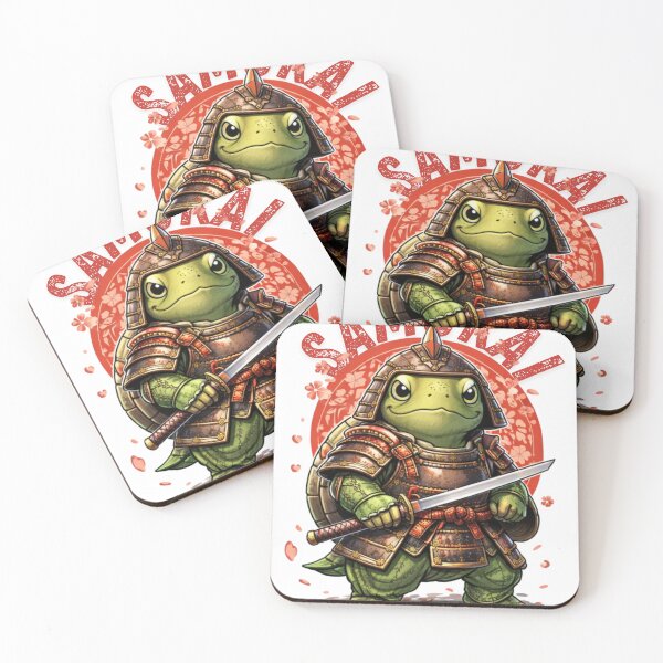 Item preview, Cute Samurai Turtle designed and sold by AnikiBenj.