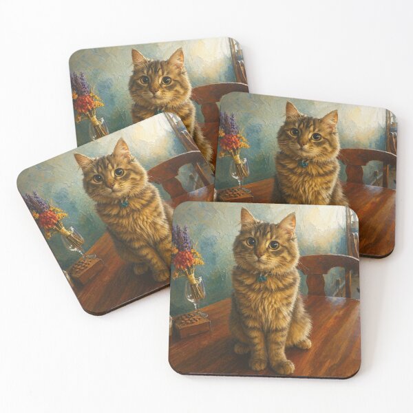 Item preview,  breakfast at a small cafe with little cat designed and sold by donchago.