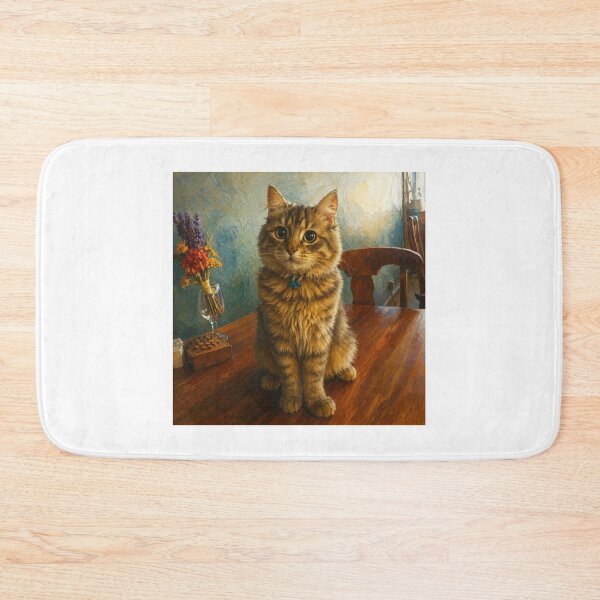 Item preview,  breakfast at a small cafe with little cat designed and sold by donchago.