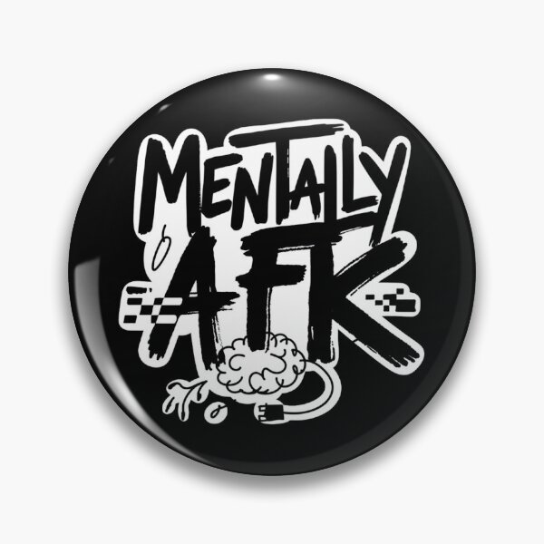 Item preview, Mentally AFK Gaming Aesthetic designed and sold by IslandTyped.