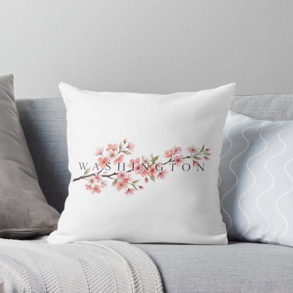 Item preview, Washington DC Cherry Blossoms Watercolor Floral Branch designed and sold by Fenay Designs.