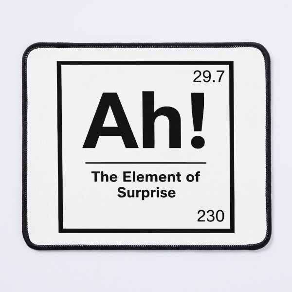 Item preview, Project Hail Mary AH! Element of Surprise, Funny Chemistry Joke designed and sold by Askedapples.