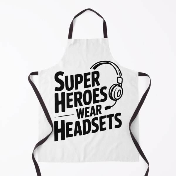 Item preview, Super Heroes Wear Headsets designed and sold by Frank Ring.