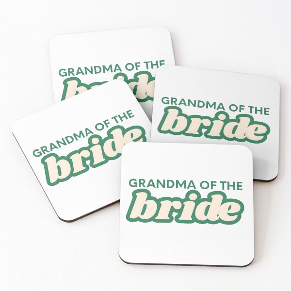 Item preview, Retro Style "Grandma of the Bride" Graphic Design designed and sold by VibranPalette.