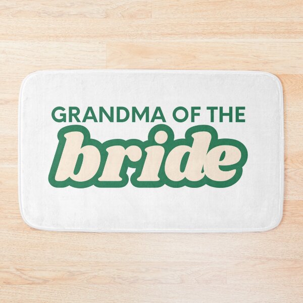 Item preview, Retro Style "Grandma of the Bride" Graphic Design designed and sold by VibranPalette.