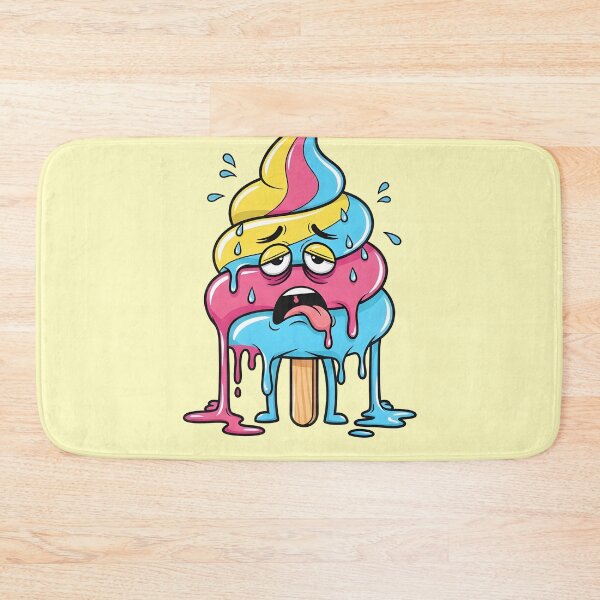 Item preview, Too Hot to Function – Melting Ice Cream Summer Design designed and sold by Sea Gem.