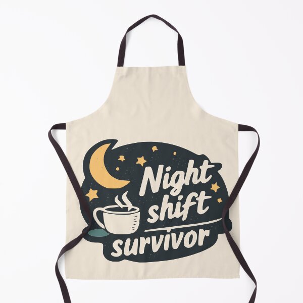 Item preview, Night Shift Survivor Sticker – Nurse Night Shift Humor– Nurse Insider Joke Funny Quote Sticker – Coffee Lover Humor Design, Chaos Life Aesthetic, Work Hustle Energy Gift designed and sold by VectorJoy.