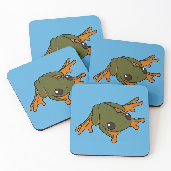 Item preview, Black Eyed Tree Frog (Morelet's tree frog) - A Derpybird design designed and sold by YOjosie.