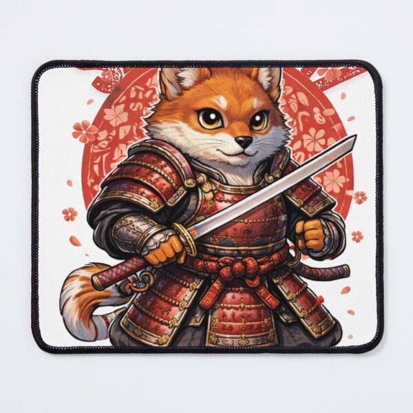 Item preview, Cute Samurai Fox designed and sold by AnikiBenj.