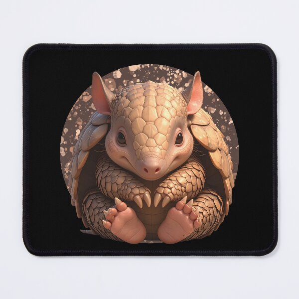 Item preview, Cute Baby Armadillo – Adorable Chubby Armadillo Art designed and sold by TripleMoonCrafts.