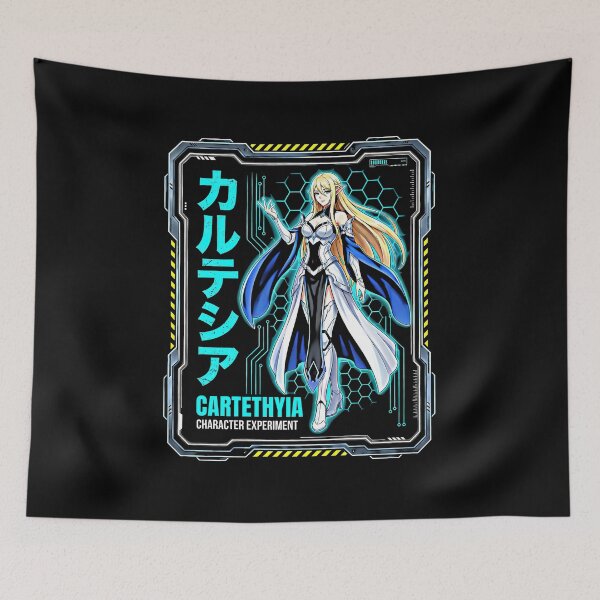 Item preview, Cartethyia Character Experiment Blonde Elf Armor Girl Sci-Fi Cyber Frame Katakana designed and sold by graphixpolash.