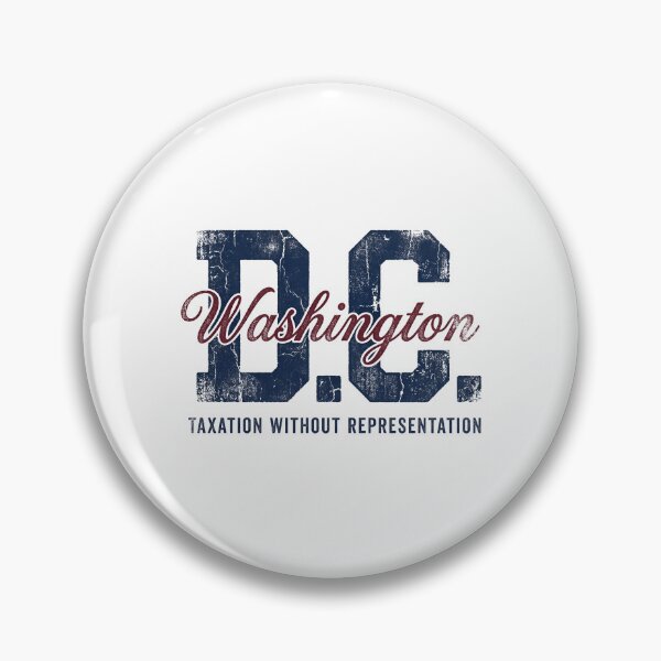 Artikelvorschau, Washington DC-Besteuerung ohne Repräsentations-Grunge entworfen und verkauft von Fenay Designs.