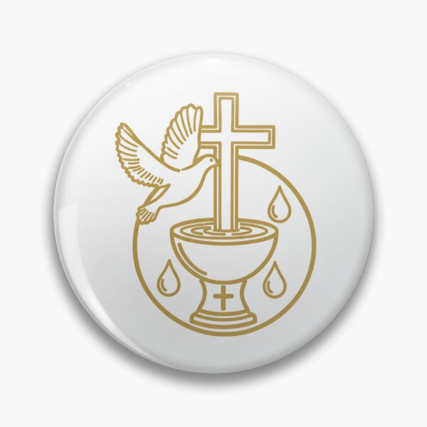 Item preview, Baptism Symbols designed and sold by SoulFlow Stickers.