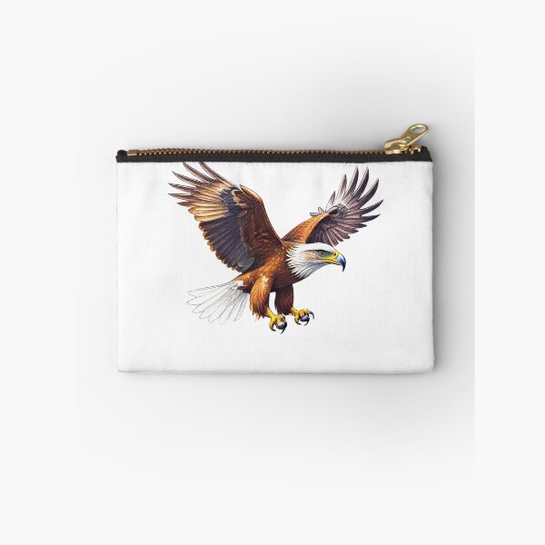 Item preview, Majestic Bald Eagle in Flight designed and sold by Joyfulfabric.