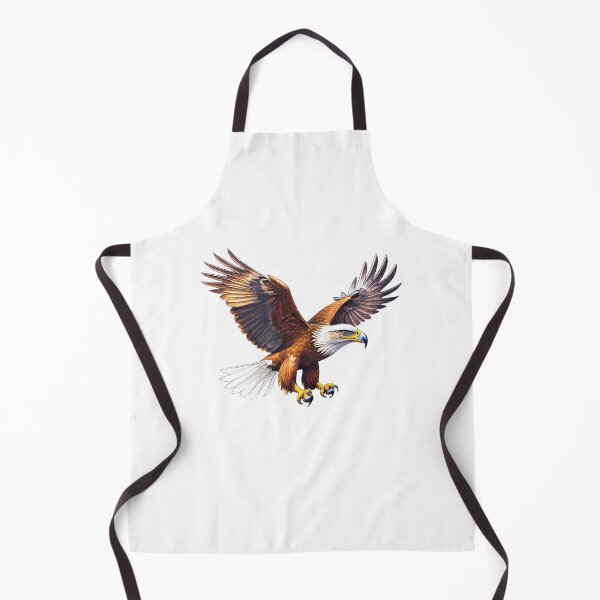 Item preview, Majestic Bald Eagle in Flight designed and sold by Joyfulfabric.