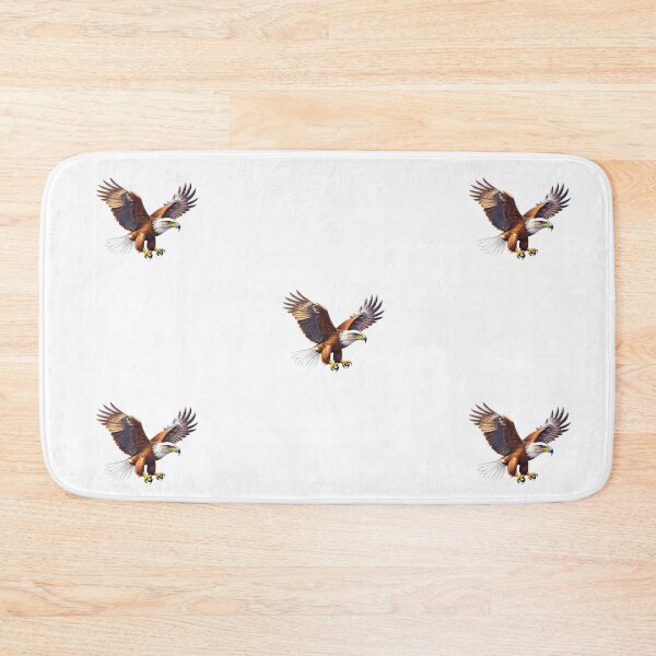 Item preview, Majestic Bald Eagle in Flight designed and sold by Joyfulfabric.