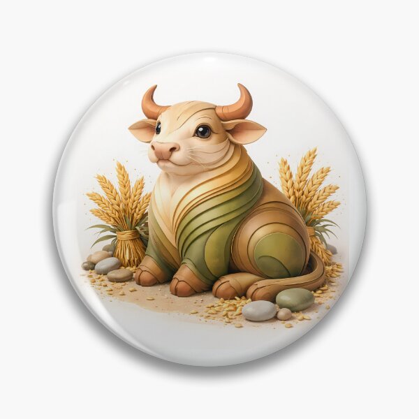 Item preview, Year of the Ox — Chinese Zodiac Paper Art Print | Lunar New Year Gift designed and sold by Symbol Universe.