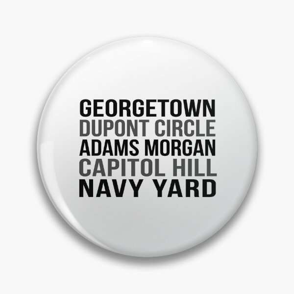 Item preview, Georgetown Dupont Circle Adams Morgan Capitol Hill Navy Yard Washington DC designed and sold by Fenay Designs.