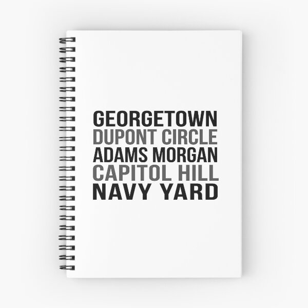 Item preview, Georgetown Dupont Circle Adams Morgan Capitol Hill Navy Yard Washington DC designed and sold by Fenay Designs.