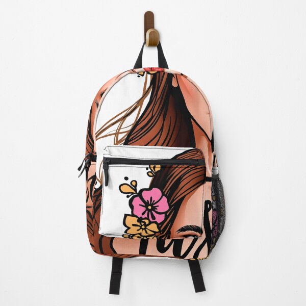 Item preview, Girl sticker drawn with flowers, fashion designed and sold by TanyaLovus.