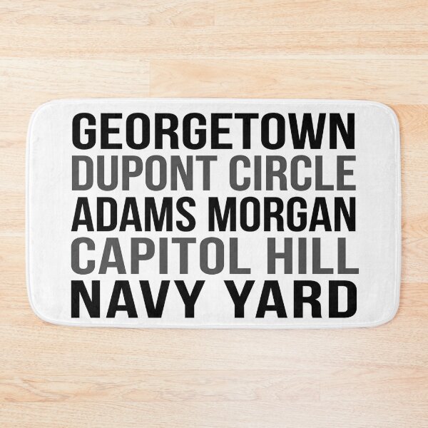 Item preview, Georgetown Dupont Circle Adams Morgan Capitol Hill Navy Yard Washington DC designed and sold by Fenay Designs.