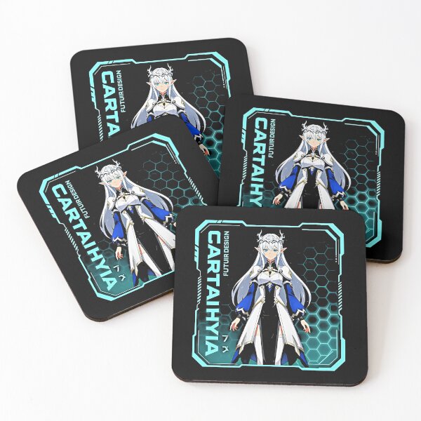 Item preview, Cartaihyia White Hair Elf Girl Antler Crown Sci-Fi Cyber Frame Futuristic designed and sold by graphixpolash.