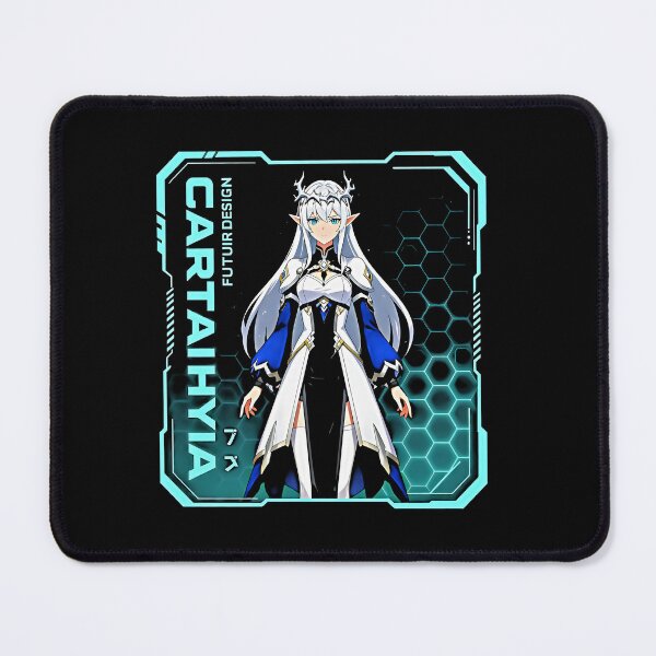 Item preview, Cartaihyia White Hair Elf Girl Antler Crown Sci-Fi Cyber Frame Futuristic designed and sold by graphixpolash.