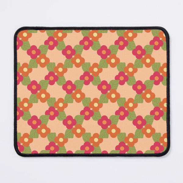 Item preview, Retro Flower Pattern designed and sold by The Innocent Ghost Project.