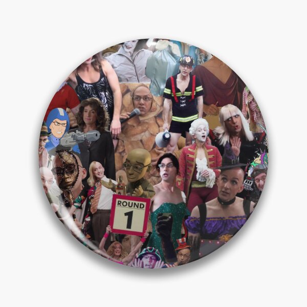 Item preview, The Many Faces of Dean Pelton designed and sold by samiam519.