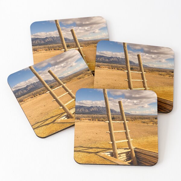Item preview, Wooden Ladder in Desert Landscape designed and sold by Gerard Fornarotto.