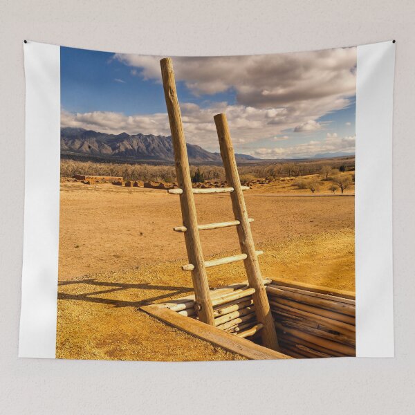 Item preview, Wooden Ladder in Desert Landscape designed and sold by Gerard Fornarotto.