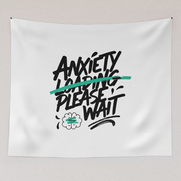 Item preview, Anxiety Loading Please Wait designed and sold by IslandTyped.