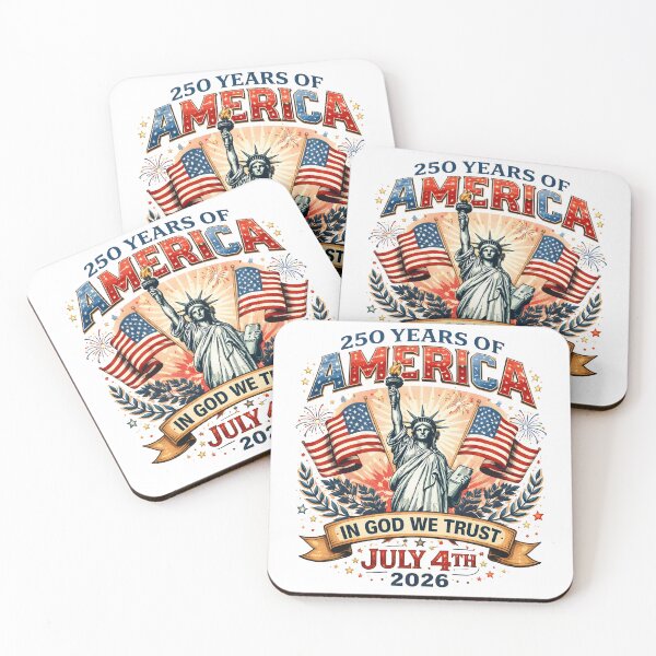 Item preview, 250 Years of America Statue of Liberty In God We Trust July 4th 2026 Patriotic Independence Day Design designed and sold by Polarisofficial.