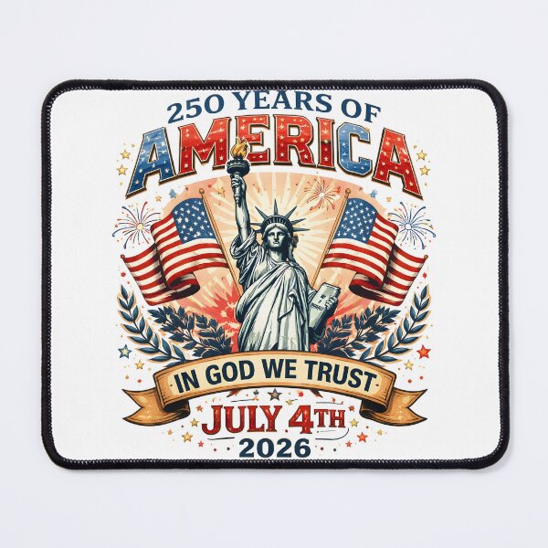 Item preview, 250 Years of America Statue of Liberty In God We Trust July 4th 2026 Patriotic Independence Day Design designed and sold by Polarisofficial.