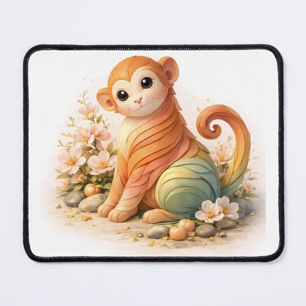 Item preview, Year of the Monkey — Chinese Zodiac Paper Art Print | Lunar New Year Gift designed and sold by Symbol Universe.